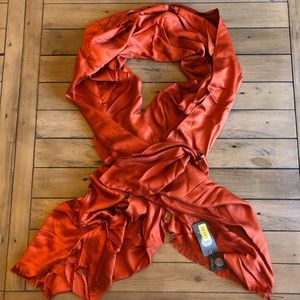 Vince Camuto Burnt Orange Scarf